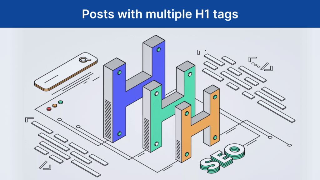 image representing posts with no H1 tag
