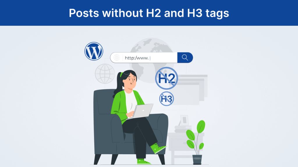 image representing posts with no h2 and H3 tags