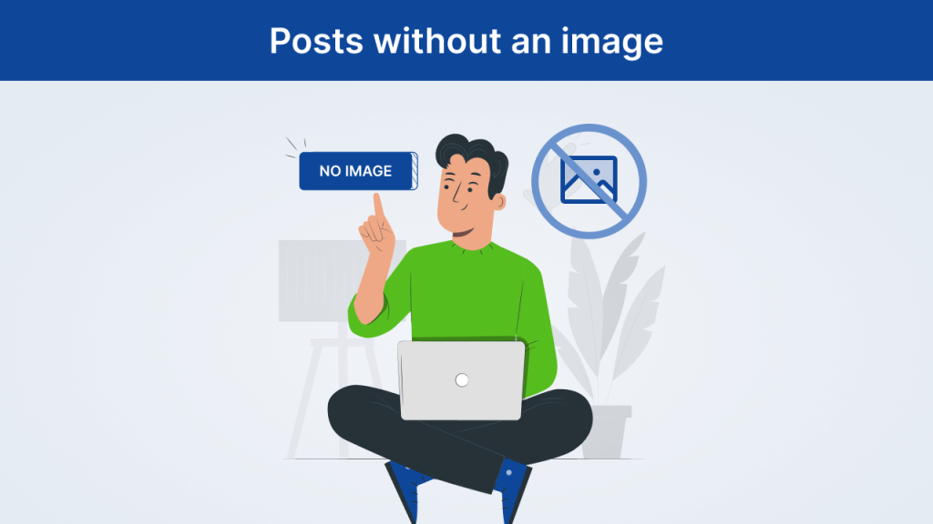 image representing posts without an image affecting SEO