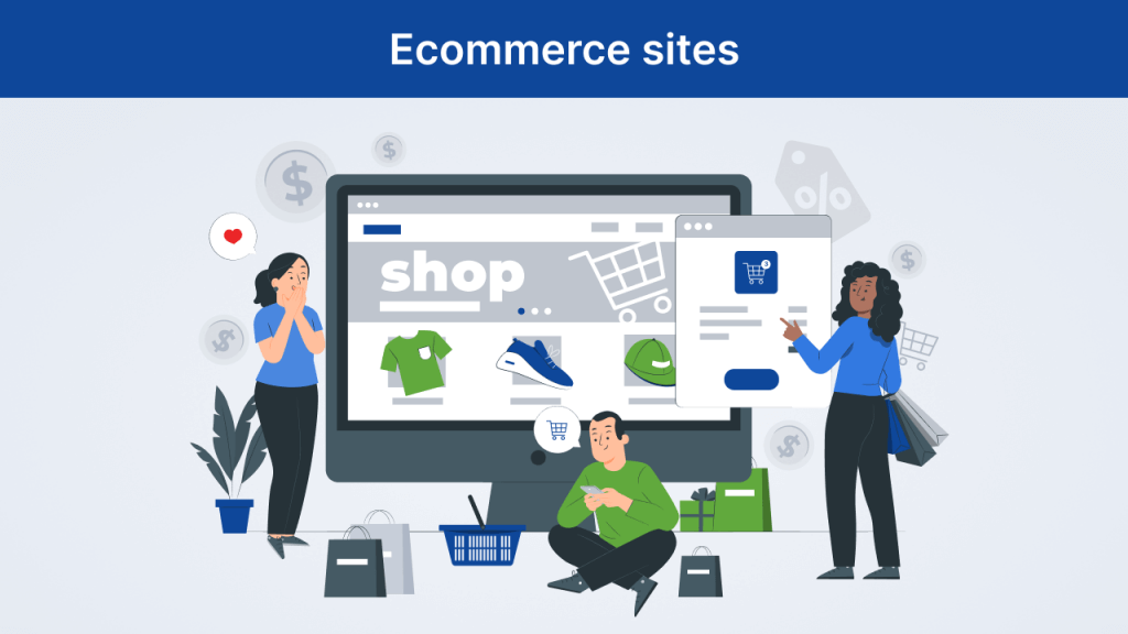 image describing ecommerce sites for relerring links